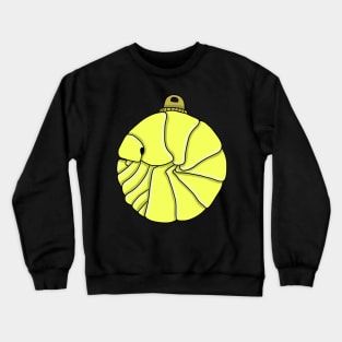 yellow  isopod bauble Crewneck Sweatshirt